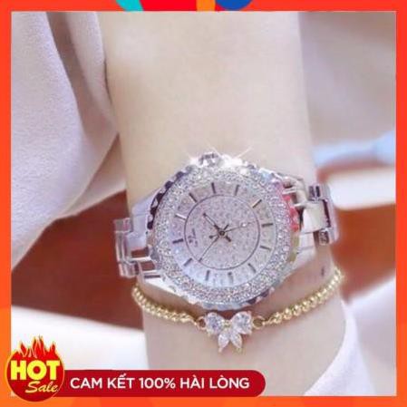 Đồng hồ nữ Bee Sister 0280 dây kim loại size 32mm( Ảnh thật) - KHÔNG KÈM VÒNG TRÊN HÌNH