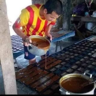 1kg Đường phên đường mía thô nguyên chất