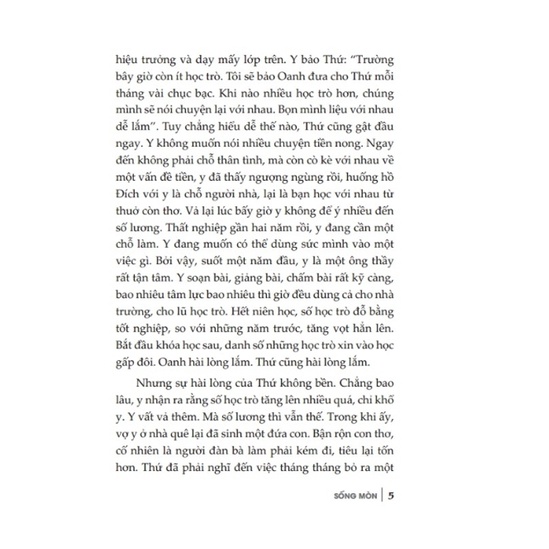 Sách - Nam Cao - Sống mòn (bìa mềm)