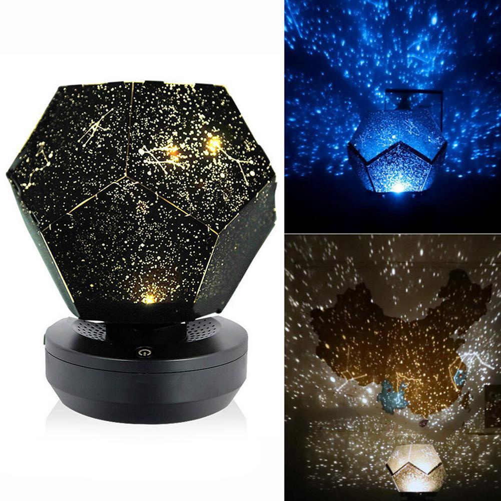 Đèn LED chiếu hình bầu trời sao vũ trụ M4E1