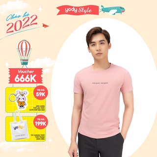 Áo phông nam cổ tròn cotton YODY kiểu dáng trẻ trung thoáng mát - PPM4001