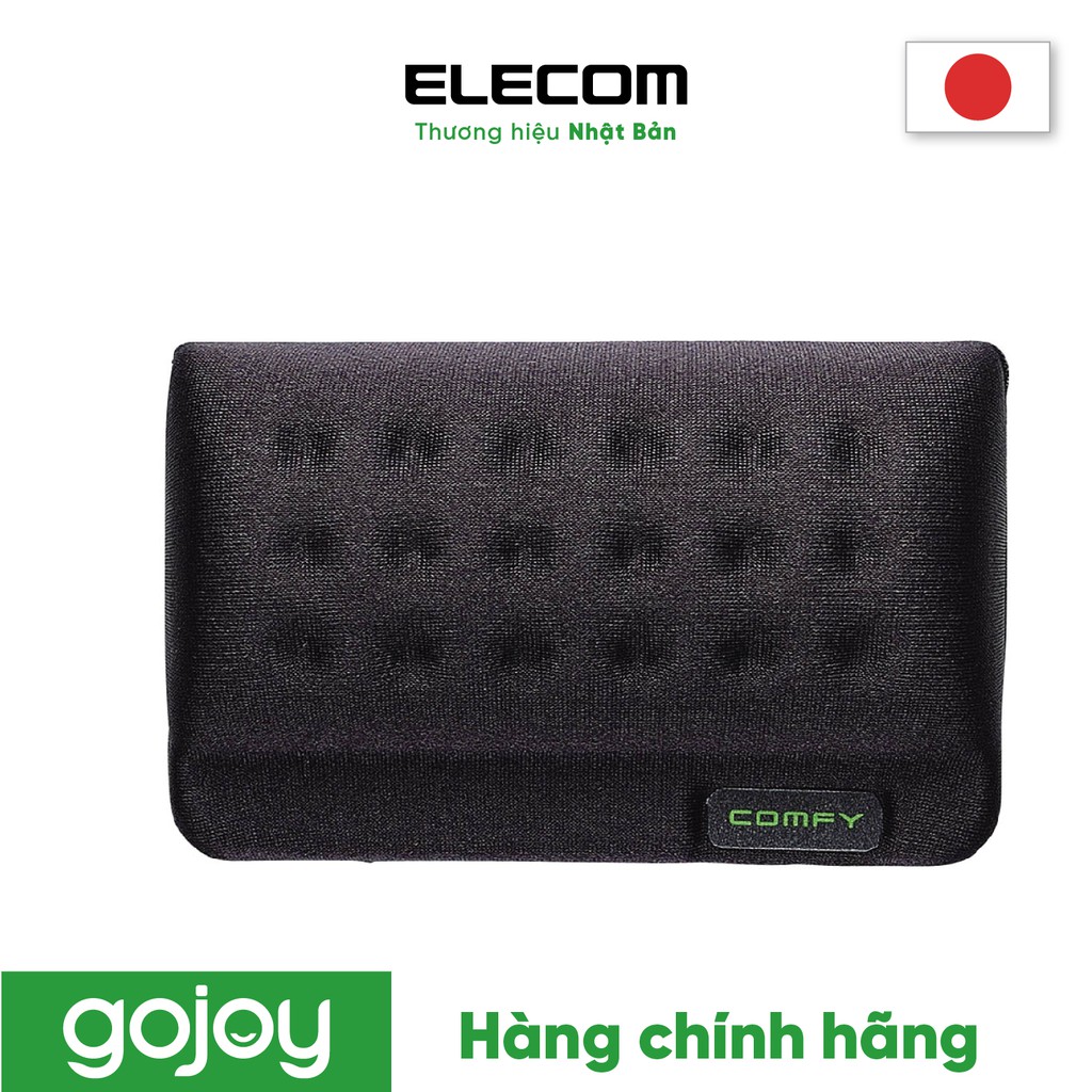 Miếng kê cổ tay khi dùng chuột màu đen ELECOM MOH-013BK