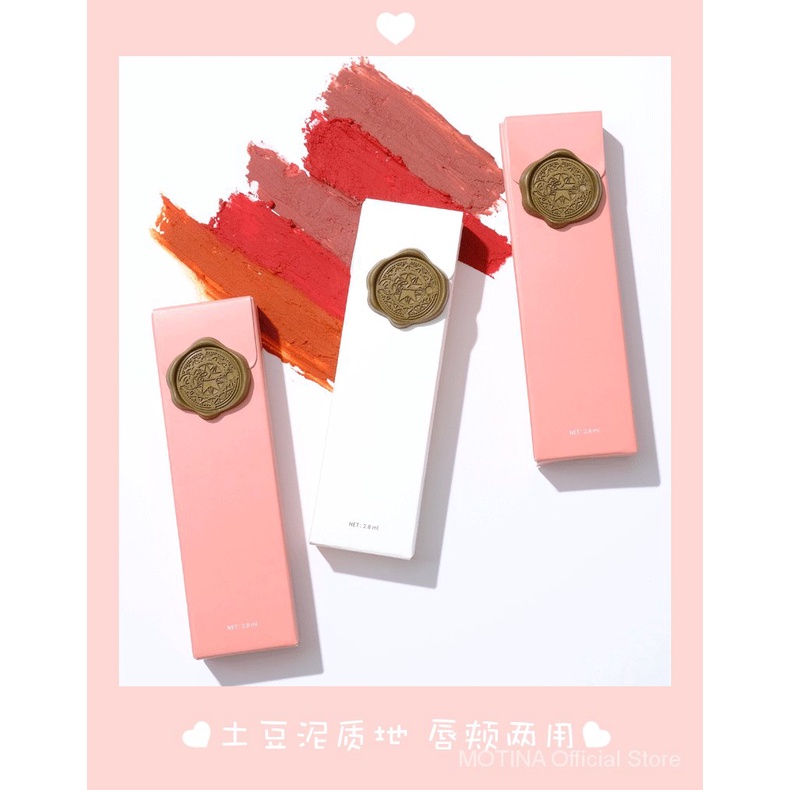 Son môi chống dính giữ màu lâu trôi trang điểm thời trang cho nữ