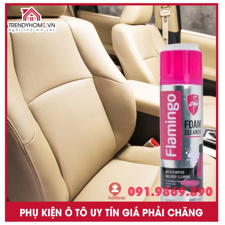 Bọt vệ sinh đa năng Flamingo Foam Cleaner F002 hàng chính hãng chất lượng cao Trendyhome.vn