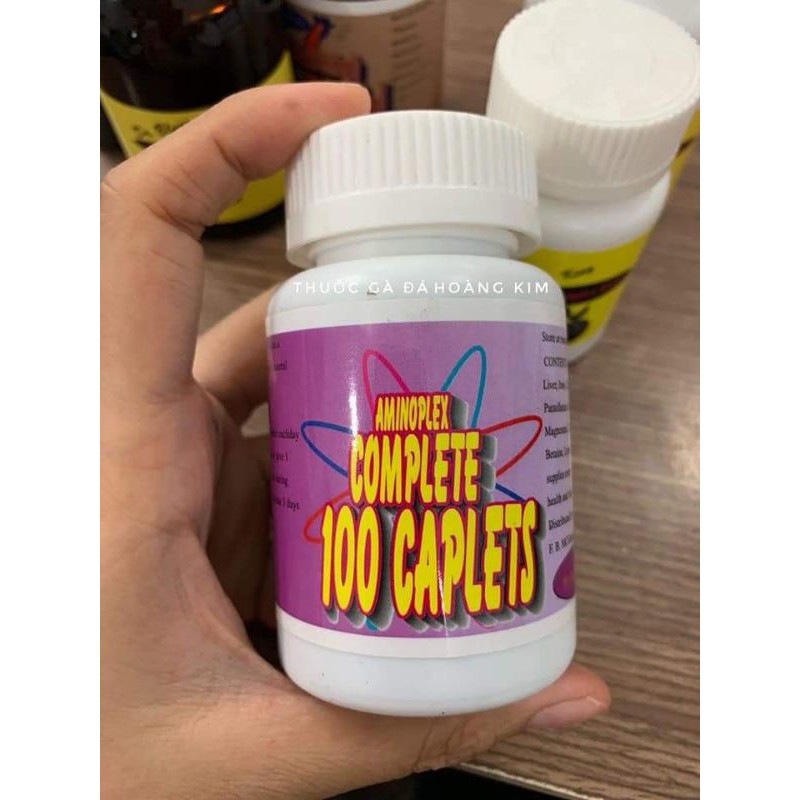 AMINOPLEX FB - COMPLETE -Tăng cơ nở cơ cho gà hộp 100 viên