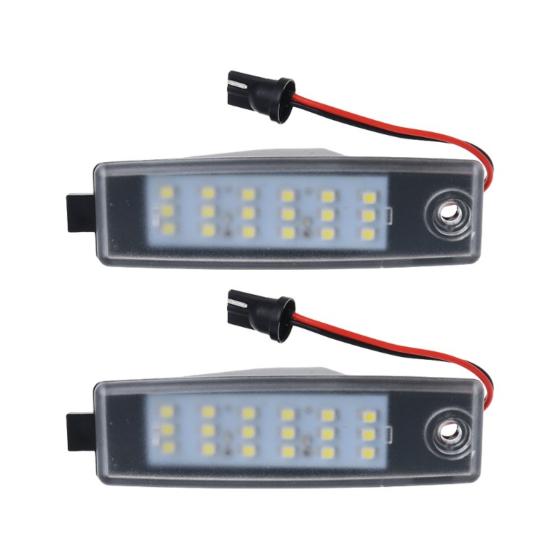Set 2 đèn LED gắn biển số xe ô tô Toyota hiace 05-11 rav 4 vanguard