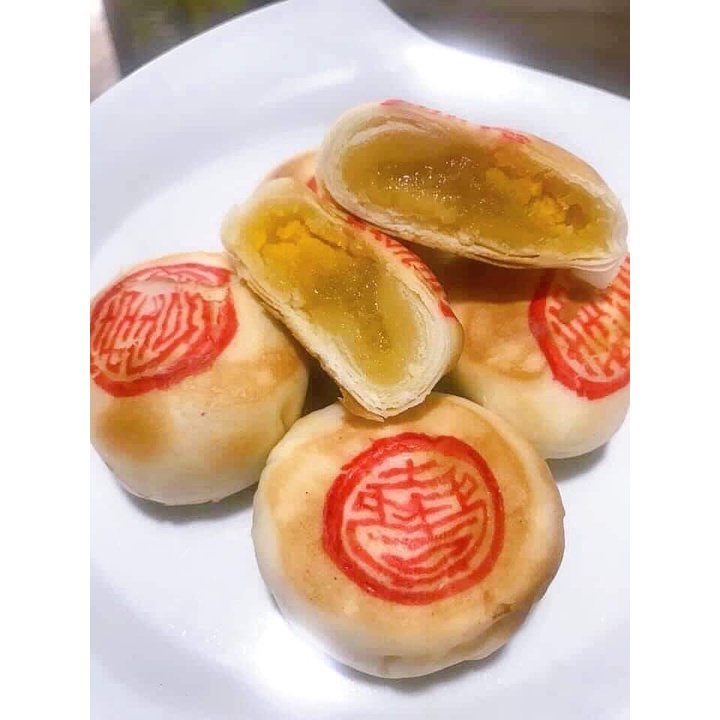 Bánh Pía mini Hải Sơn đặc sản vũng thơm Sóc Trăng  ( Vị sầu riêng dứa , sầu riêng đậu, có trứng hoặc không trứng)