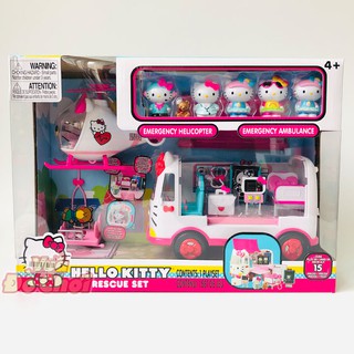 Máy Bay và Xe Bác Sĩ Hello Kitty – Rescue Set