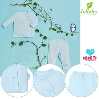 Bộ quần áo cài lệch Lullaby size cho bé 3-6-12-18 tháng