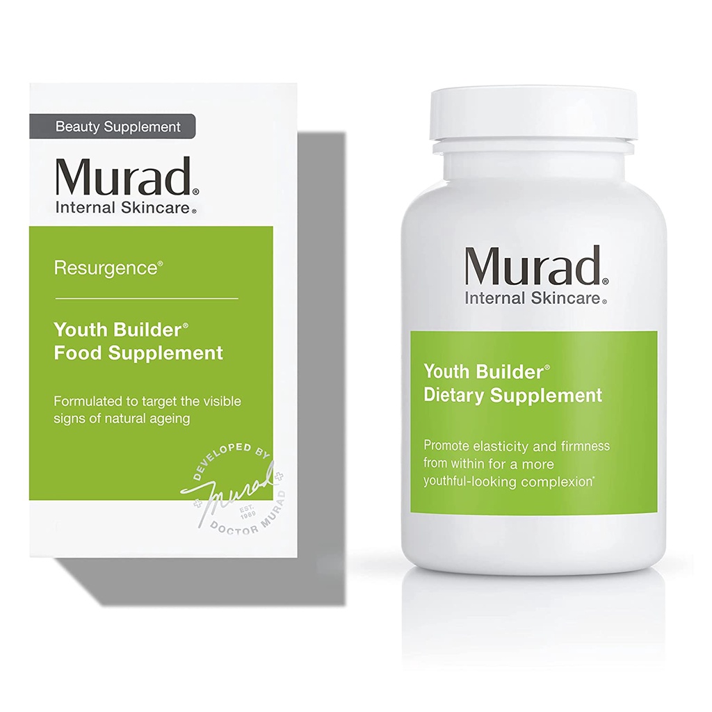 [03/2023] Viên Uống Trẻ Hoá &amp; Chống Nhăn Murad Youth Builder Dietary Supplement 120 viên