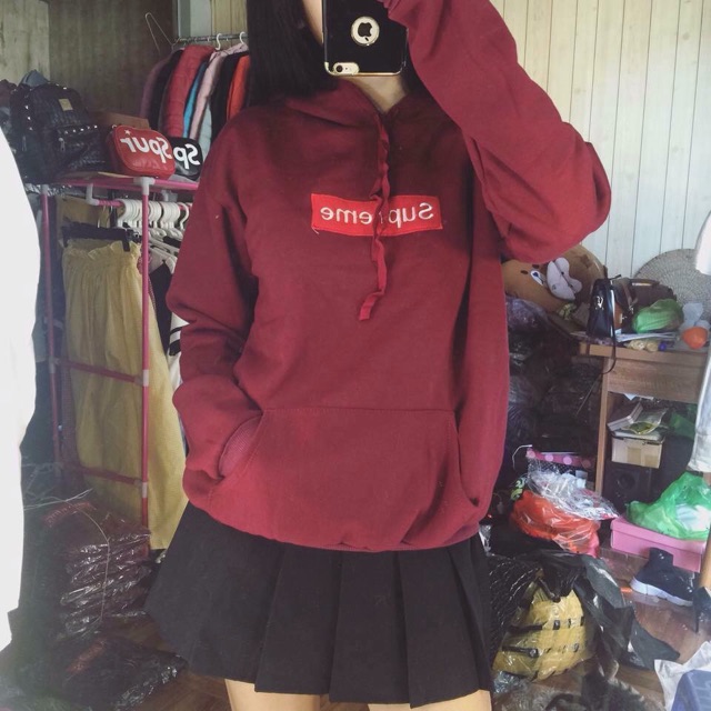 Áo nỉ superme