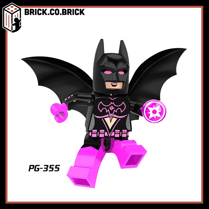Batman Đủ Màu Siêu Hot Đồ Chơi Lắp Ráp Mô Hình Minifigure Người Dơi Siêu Anh Hùng DC Comics PG8076