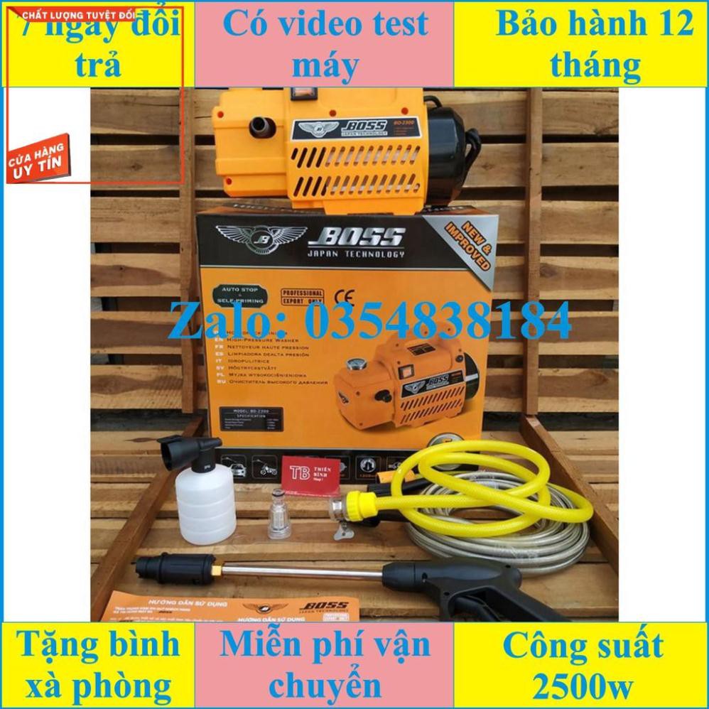 MÁY RỬA XE BOSS 2300W thế hệ mới 2019