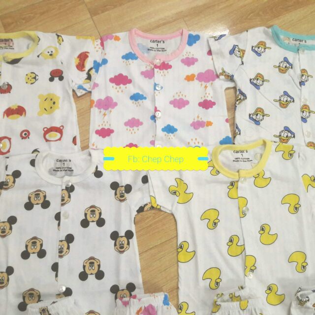 Combo 5 bộ cotton giấy