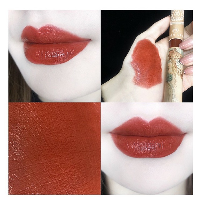 Hộp 5 son kem cổ trang hộp vàng K214 | Thế Giới Skin Care