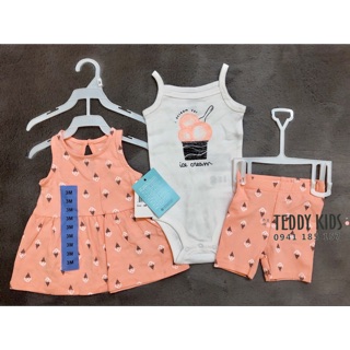 Set 3 chi tiết pekkle bé gái dễ thương
