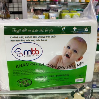 khăn khô đa năng Minh baby mbb KV300 300g