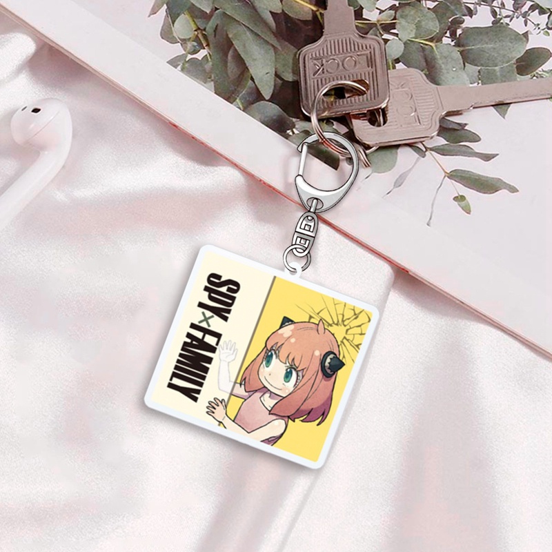 Tmdbyx Móc Khóa Anime SPY X FAMILY House Wine Play