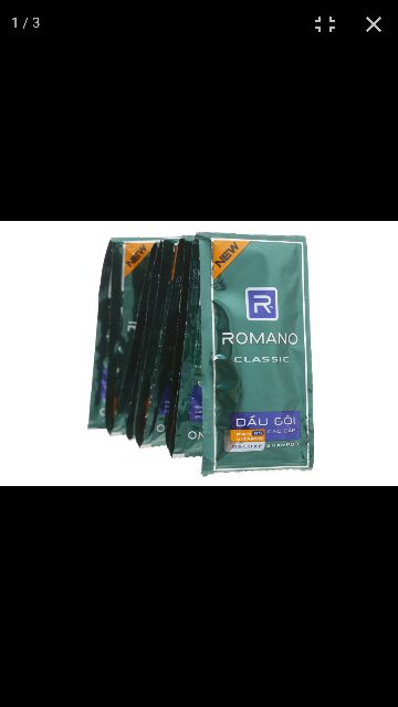 Dây 14 Gói Dầu Gội Romano Classic 5g. | BigBuy360 - bigbuy360.vn