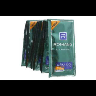 Dầu Gội Nước Hoa Romano Classic 5G Gói
