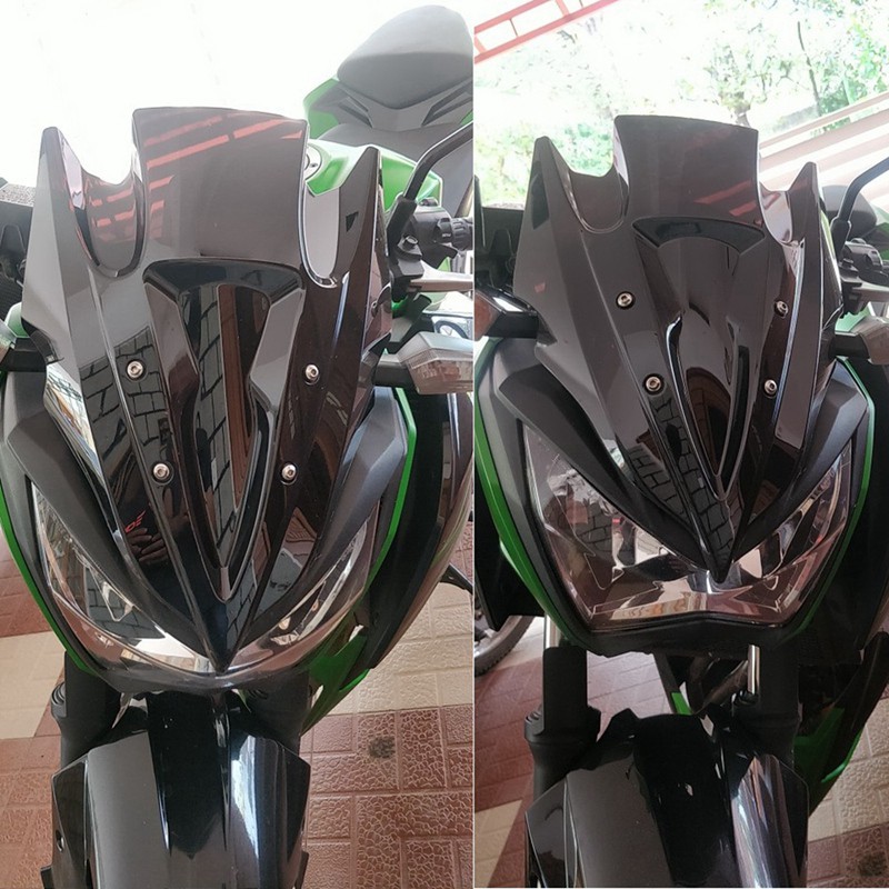 Kính chắn gió thay thế cho xe mô tô Kawasaki Z250/Z300 2013 2014 2015 2016