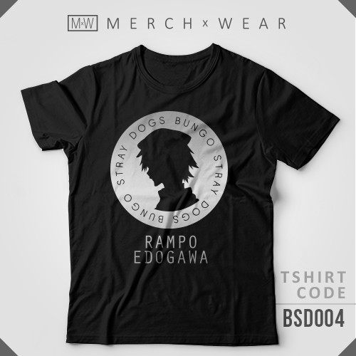 (HOT) Áo Phông Armed Detective Agency - Bungo Stray Dogs mẫu mới cực chât