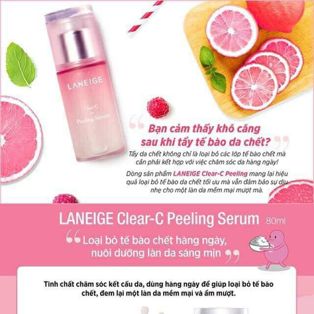 mẫu thử serum C tẩy trắng hồng da Laneige Pelling C 10ml