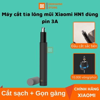 Máy tỉa lông mũi - Máy cắt tỉa lông mũi Xiaomi HN1 dùng pin 3A - Vệ sinh, cắt tỉa lông mũi vô cùng an toàn, sạch sẽ