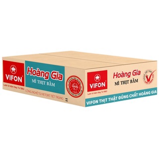 Thùng 18 Mì Thịt Bằm HOÀNG GIA VIFON (130gr / Gói)