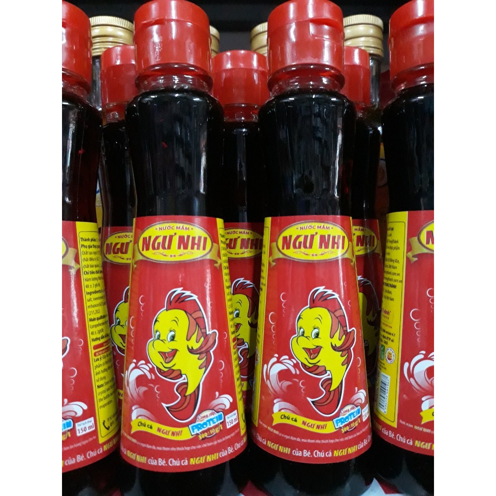 Nước Mắm Ngư Nhi Dành Cho Trẻ Em 150ml (Chai thủy tinh dễ vỡ, xin vận chuyển nhẹ tay)