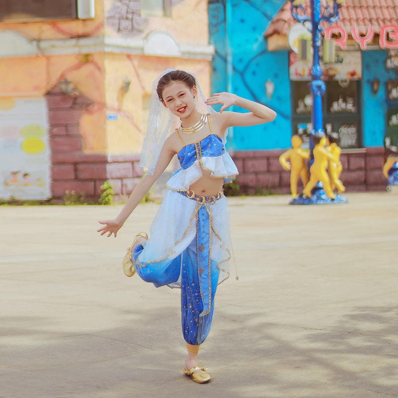 Bộ Đồ Hóa Trang Công Chúa Aladdin Xinh Xắn Dịp Halloween