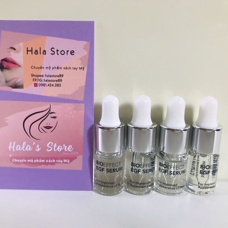 Tinh chất dưỡng cao cấp tái tạo và làm săn chắc da, chống lão hoá EGF Bioeffect 2.5ml