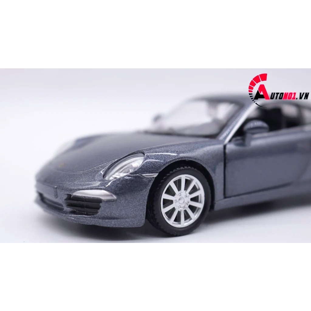 MÔ HÌNH XE PORSCHE 911 GREY 1:36 SCALE MODEL 7729