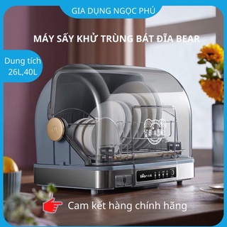 Máy sấy bát đĩa, khử trùng uv 26l-40l bear