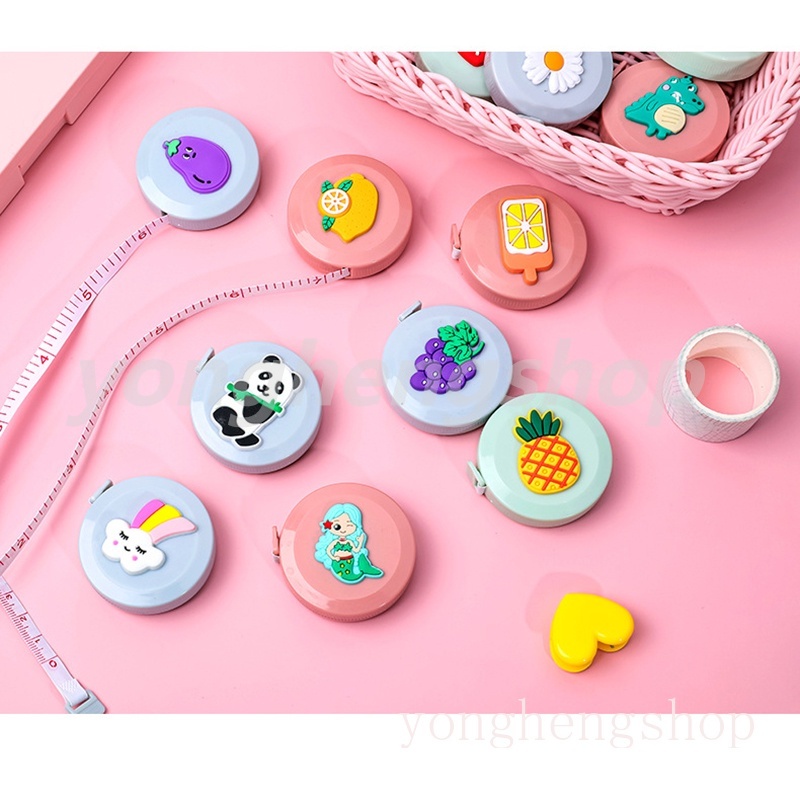 Thước Dây Mini 1.5m Mềm Mại Nhỏ Gọn Dễ Thương