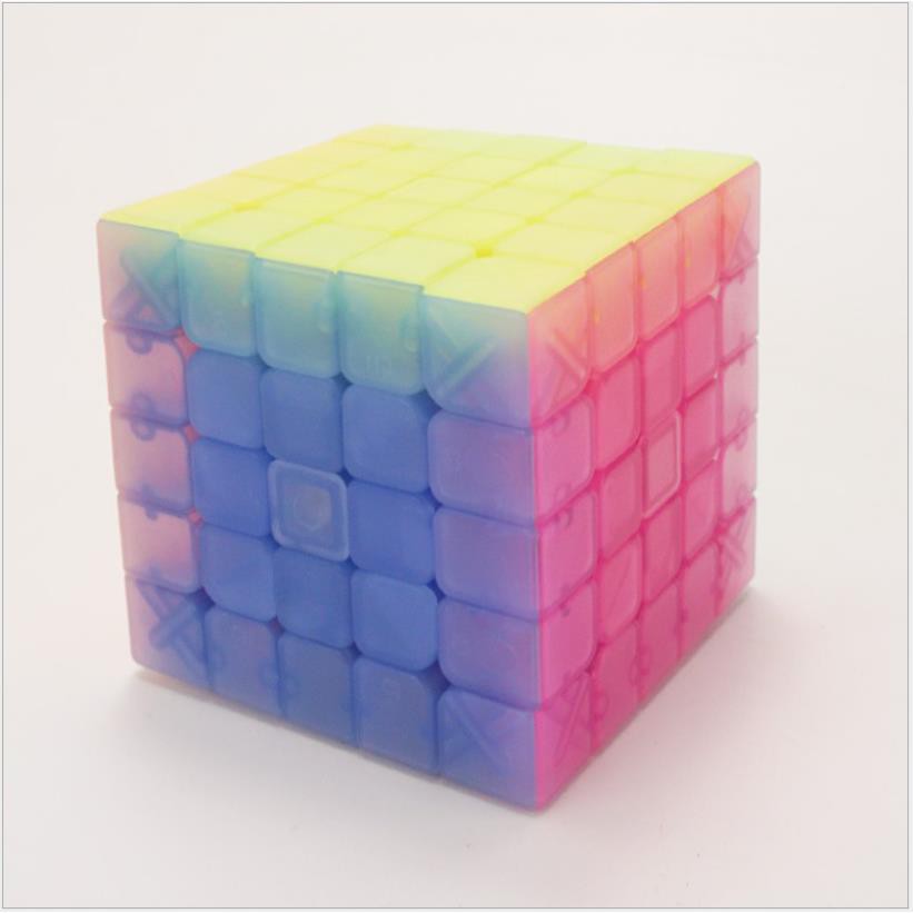 Rubik Jelly 5x5 - Rubik bậc 5 màu thạch anh