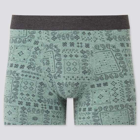 Quần Lót Boxer Vải Cotton Uniqlo Thời Trang Cao Cấp Cho Nam