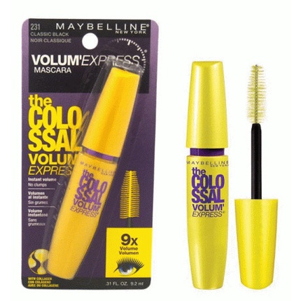 Mascara Maybelline Colossal Volum Express 9x cho làn mi cong vút tự nhiên Không lem ,không nhòe hàng chính hãng USA
