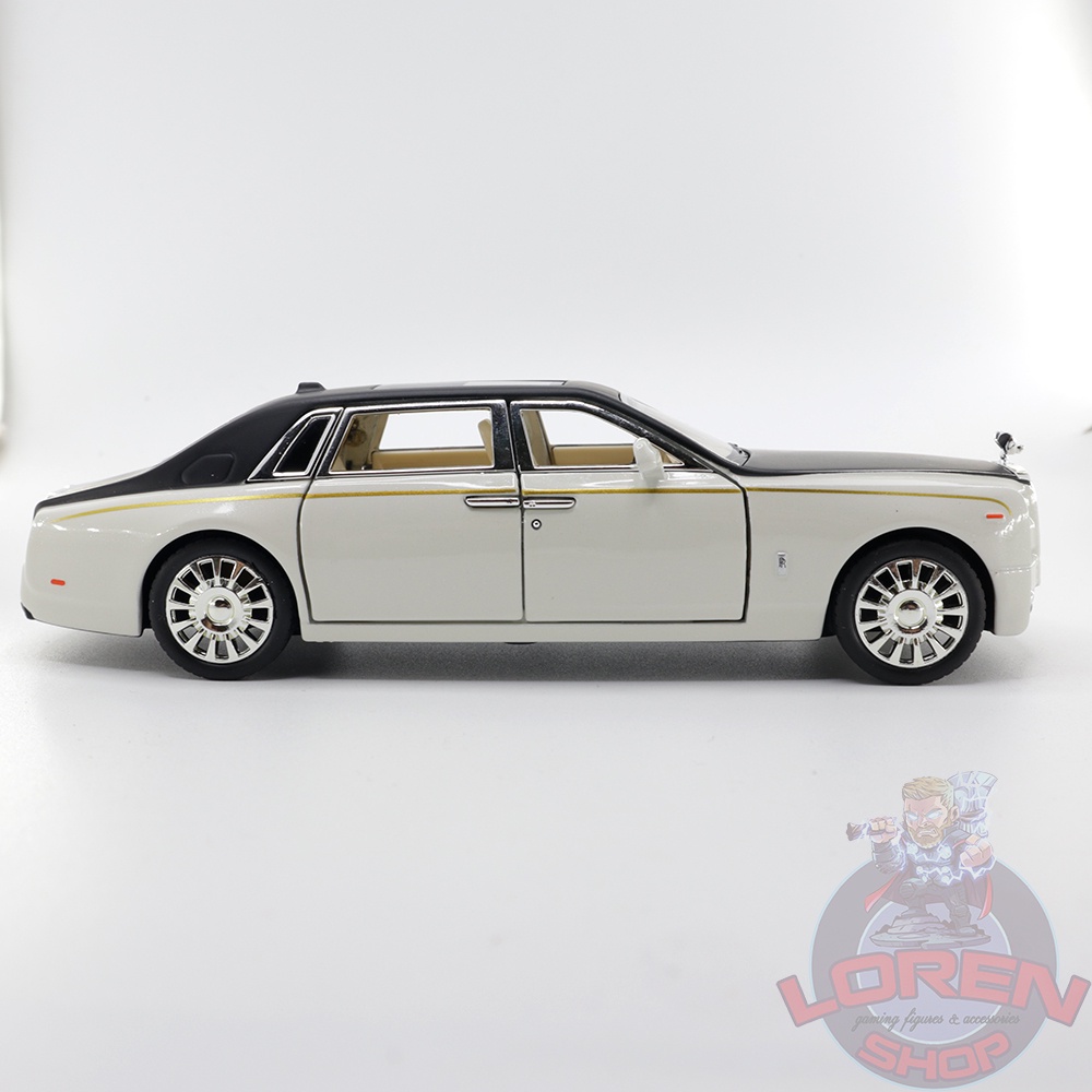 Mô hình Ô tô kim loại Rolls Royce Phantom VIII, xe siêu sang đồ chơi tỷ lệ 1:32 dài 17cm lorenshop