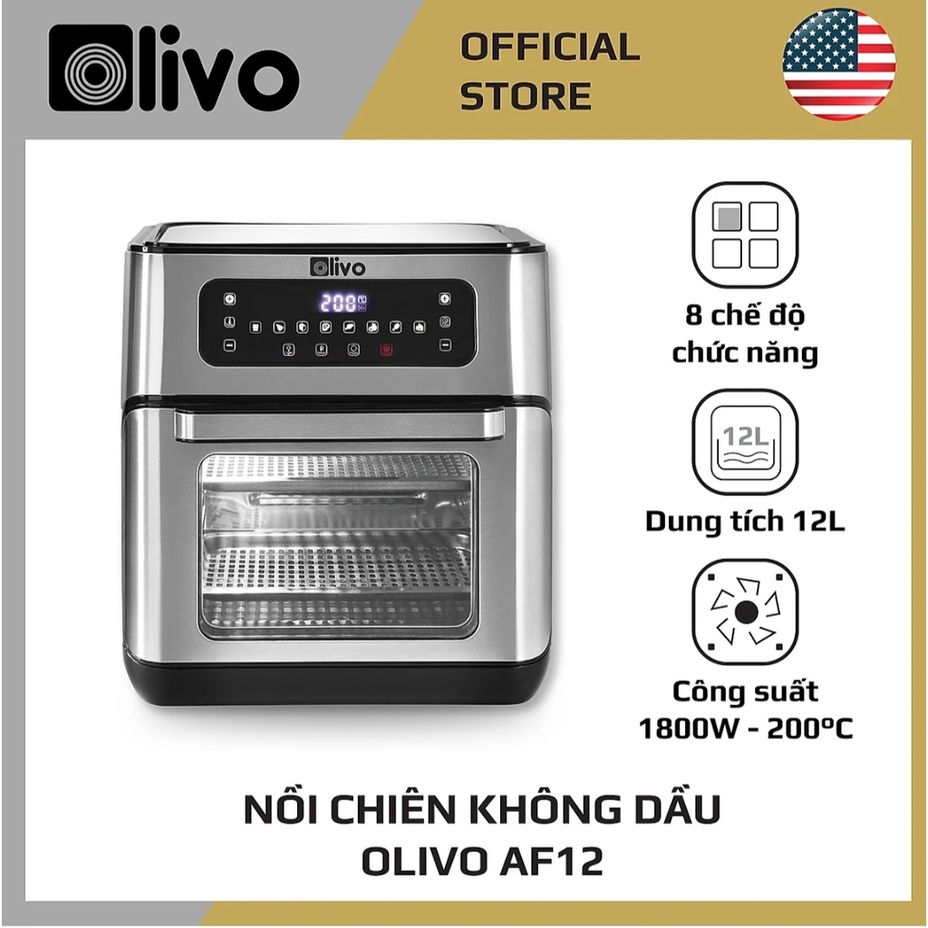 Dung Tích 12L - Công Suất 1800W
