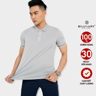 Áo thun polo nam Biman by Biluxury cổ bẻ ngắn tay trẻ trung thoáng mát 5APCB008