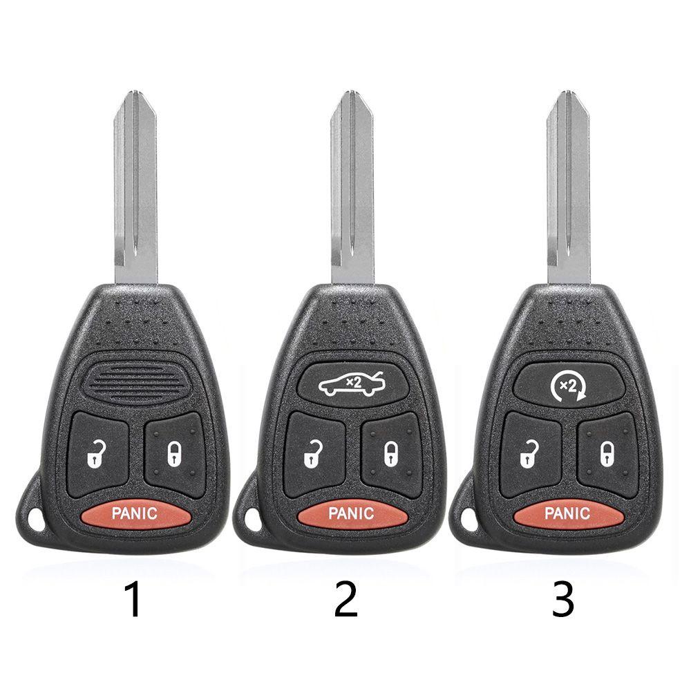 Chìa Khóa Điều Khiển Từ Xa 315MHz Không Chìa Khóa Cho Xe Hơi Dodge Chrysler Jeep
