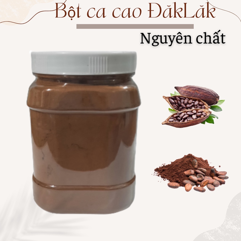 500g Bột cacao nguyên chất ĐăcLăk