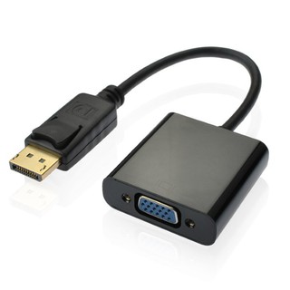 (CÓ SHIP HỎA TỐC) CÁP CHUYỂN ĐỔI DISPLAY PORT RA VGA - DISPLAY PORT TO VGA - TỪ RA MÁY CHIẾU, TV