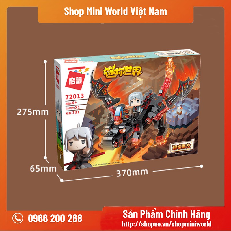 Lego Mini World Hắc Long Huyền Thoại