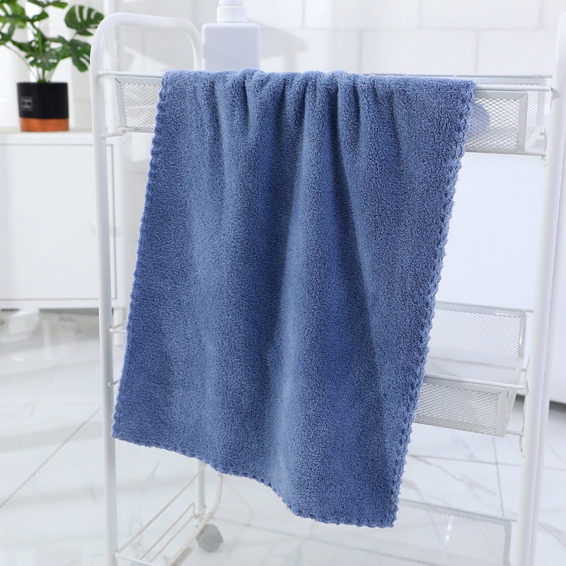 Khăn tắm Hàn Quốc, khăn tắm lông cừu 35x75cm siêu mềm siêu thấm nước - Elliver