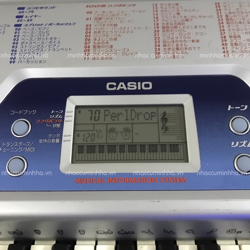 Organ Casio CTK-481, Đàn chính hãng đã qua sử dụng, chạy tốt