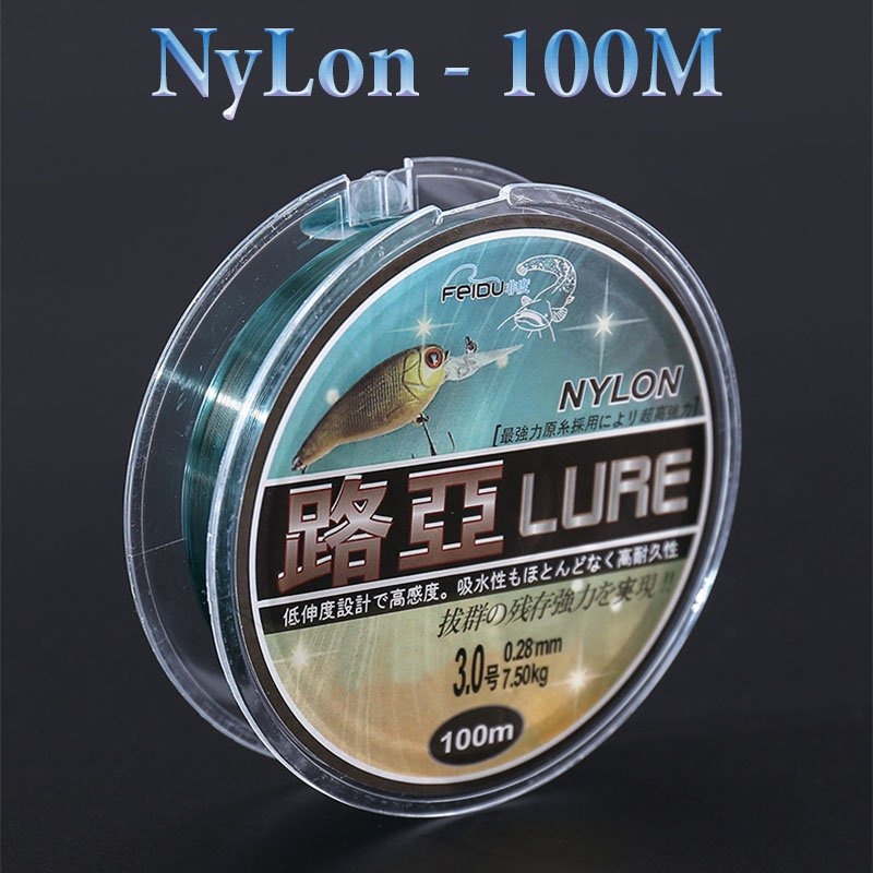 Dây Cước Câu Cá Siêu bền Tàng Hình Nylon Gofishing tải cá tốt dùng làm dây trục câu cá DC7