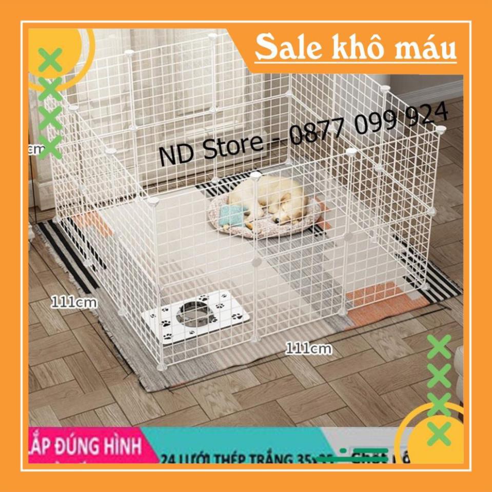 HG2810 [BÁN THEO TẤM] Lưới Sắt, Tấm Nhựa Trong, Thép Nhiều Màu Quây Chuồng Chó, Mèo, Hamster, Thú Cưng, Thỏ [TẶNG CHỐT]