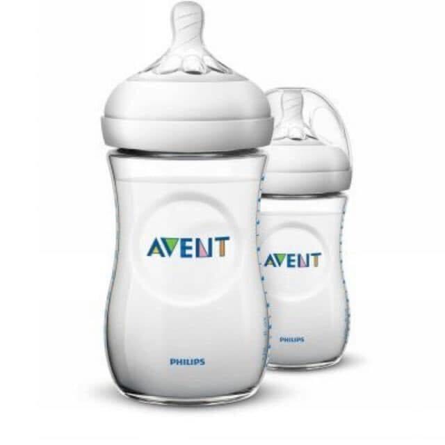 Bình Sữa Philips Avent Natural 125ml / 260ml / 330ml Bằng Nhựa PP, Không Có BPA {ĐẢM BẢO CHÍNH HÃNG}